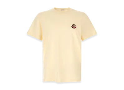 MONCLER Logo Patch T-Shirt "Beige"