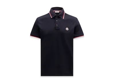 MONCLER Polo Shirt "Navy Blue"