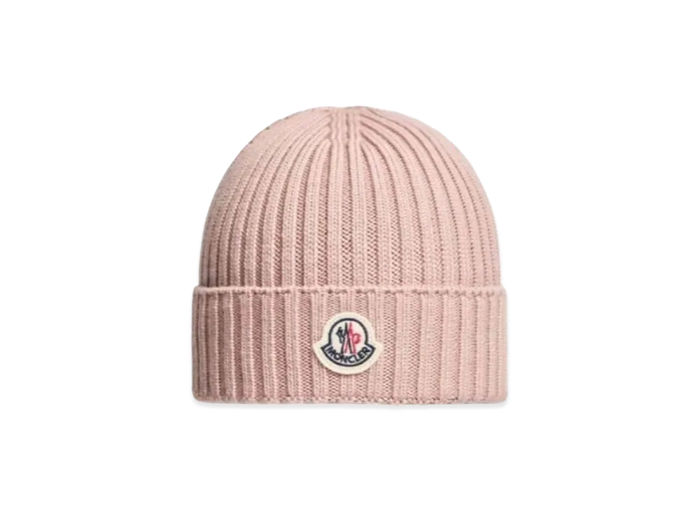 MONCLER Kids Wool Beanie "Pink"