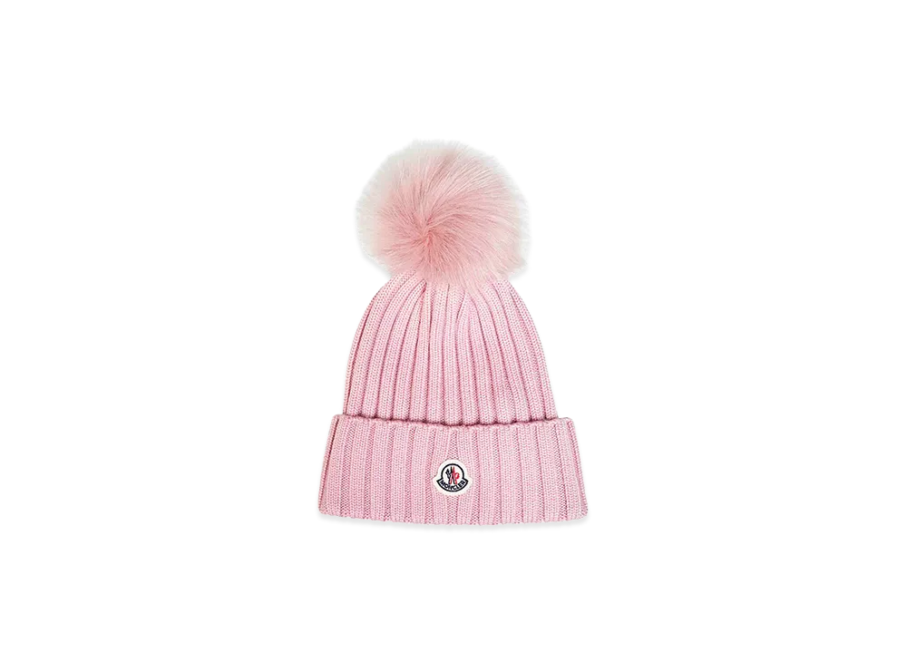MONCLER Women's Hats "Pastel Pink"
