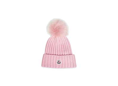MONCLER Women's Hats "Pastel Pink"