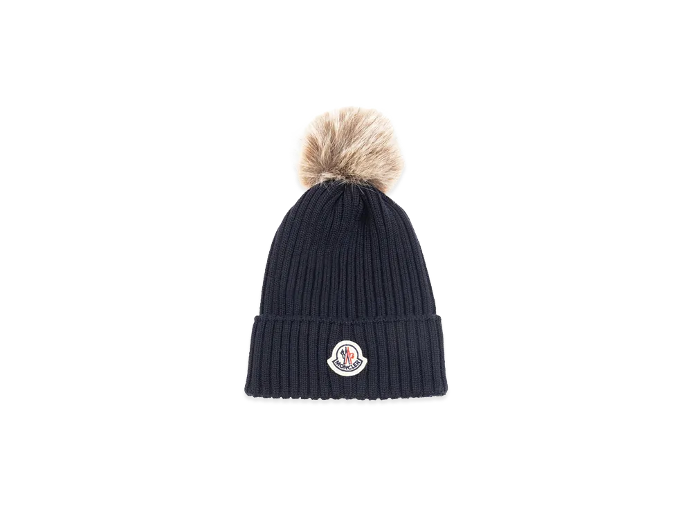 MONCLER Kids Beanie "Blue"