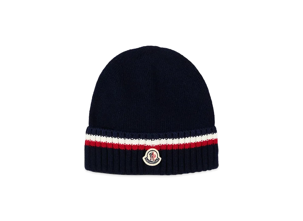 MONCLER Kids Beanie "Navy"