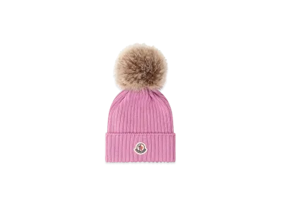 MONCLER Kids Beanie "Pink"