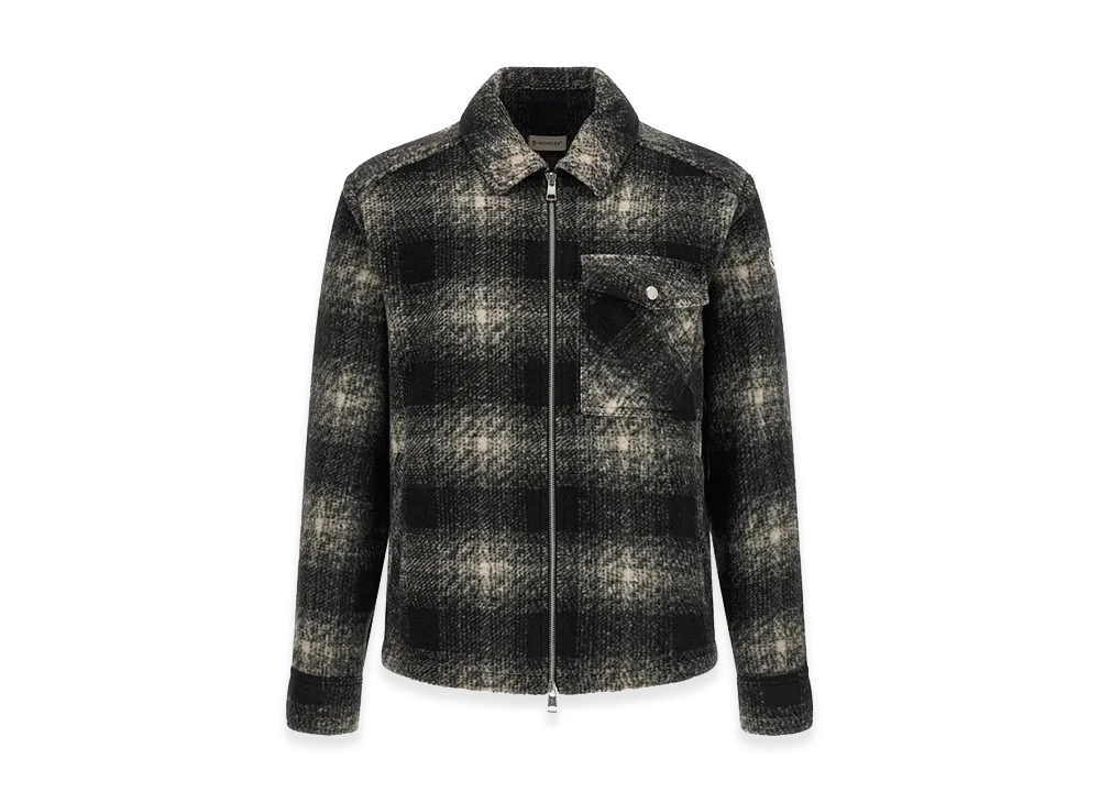 MONCLER Shirt Jacket "Black/Gray"