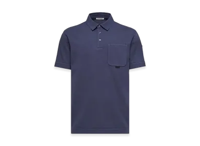 MONCLER Polo Shirt "Dark Blue"