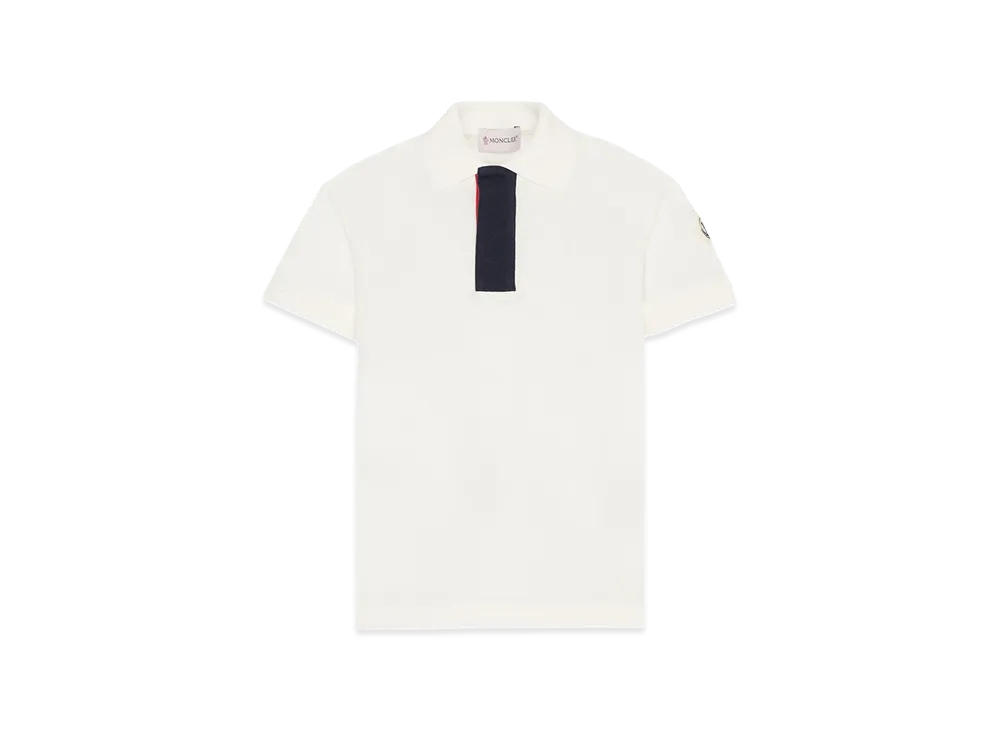 MONCLER Kids Polo Shirt "White"