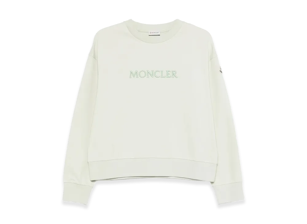 MONCLER Women's Sweatshirt "Light Green"