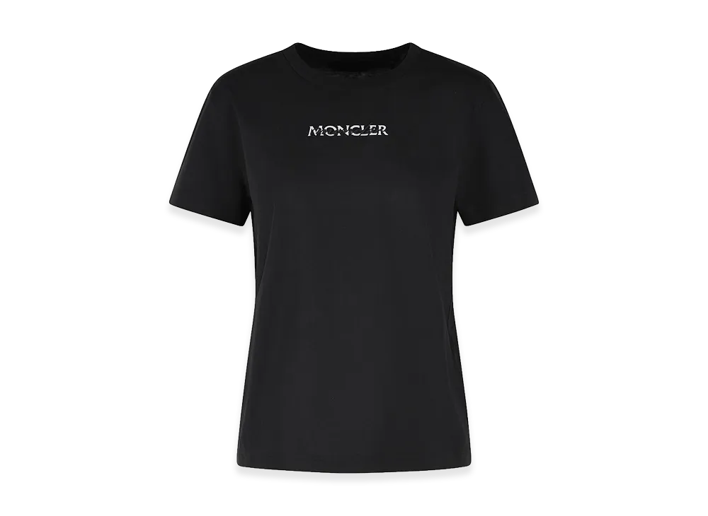 MONCLER Women's Cotton T-Shirt "Black"