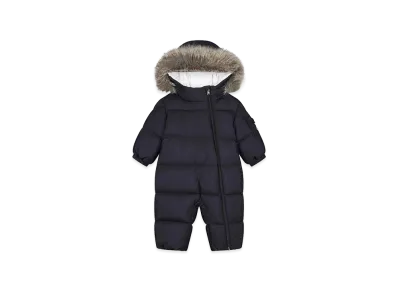 MONCLER Kids Down Jumpsuit "Blue"