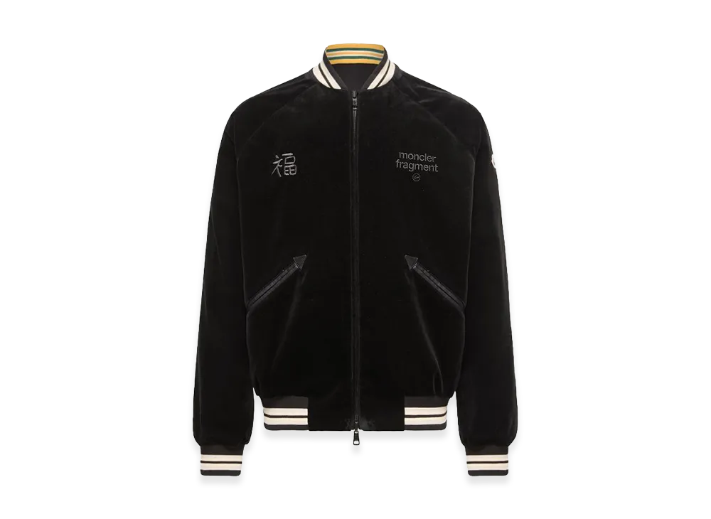 MONCLER x FRAGMENT Yugo Jacket "Black/White"