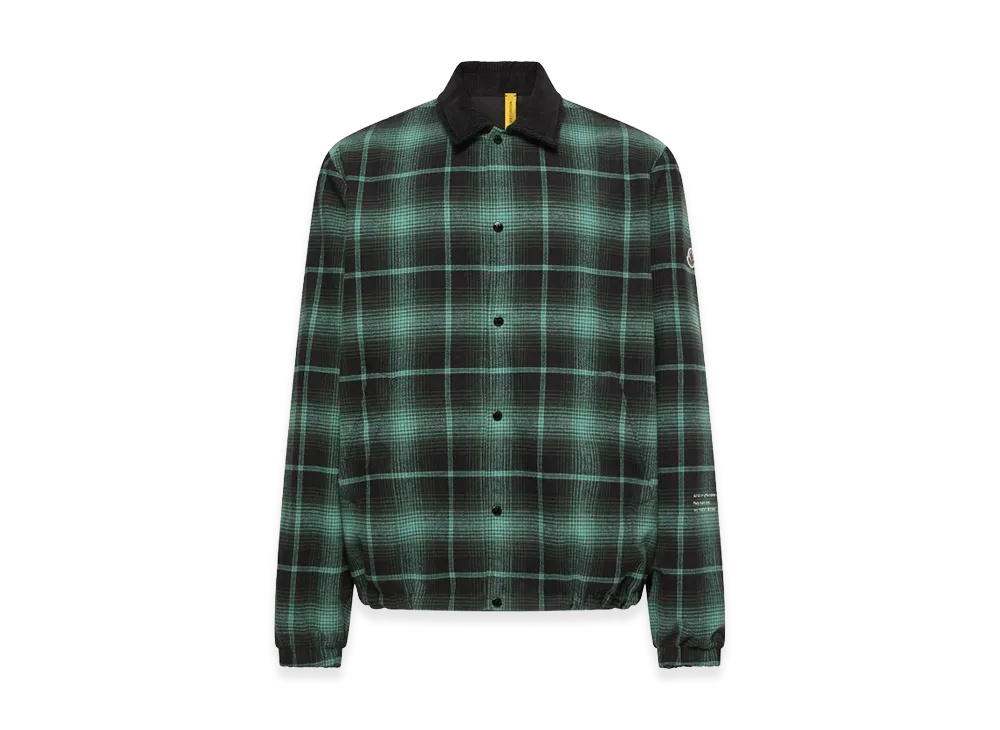 MONCLER x FRAGMENT Ryuha Shirt Jacket "Black/Green"