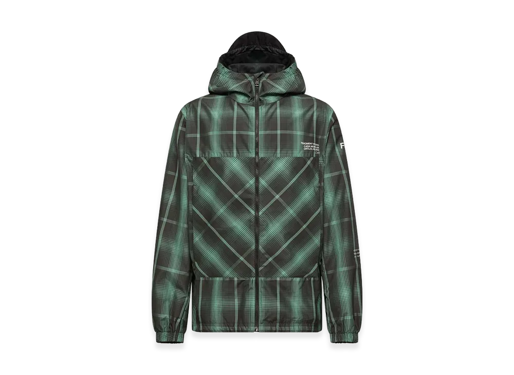 MONCLER x FRAGMENT Jitsuyo Windbreaker "Black/Green"