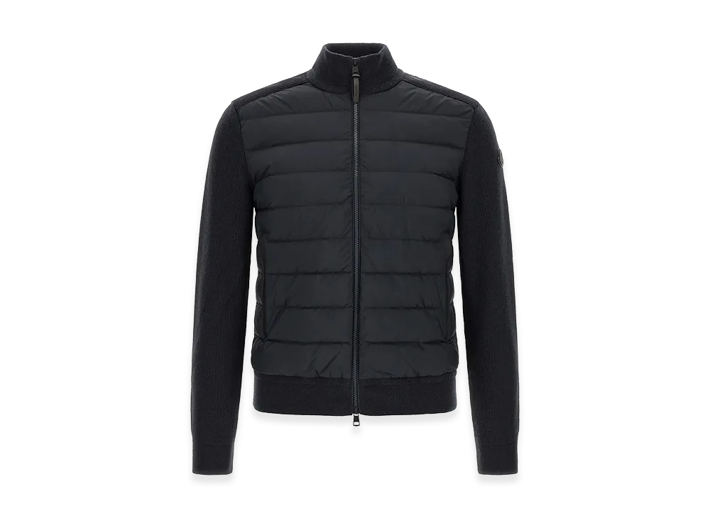 MONCLER Padded Cardigan "Blue"