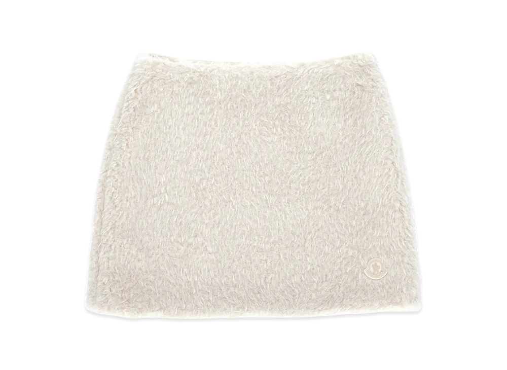 MONCLER Women's Skirts "Beige/White"