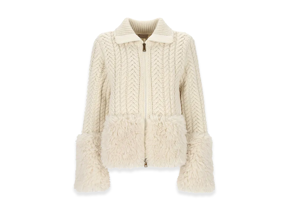 MONCLER Women's Sweaters "Ivory"