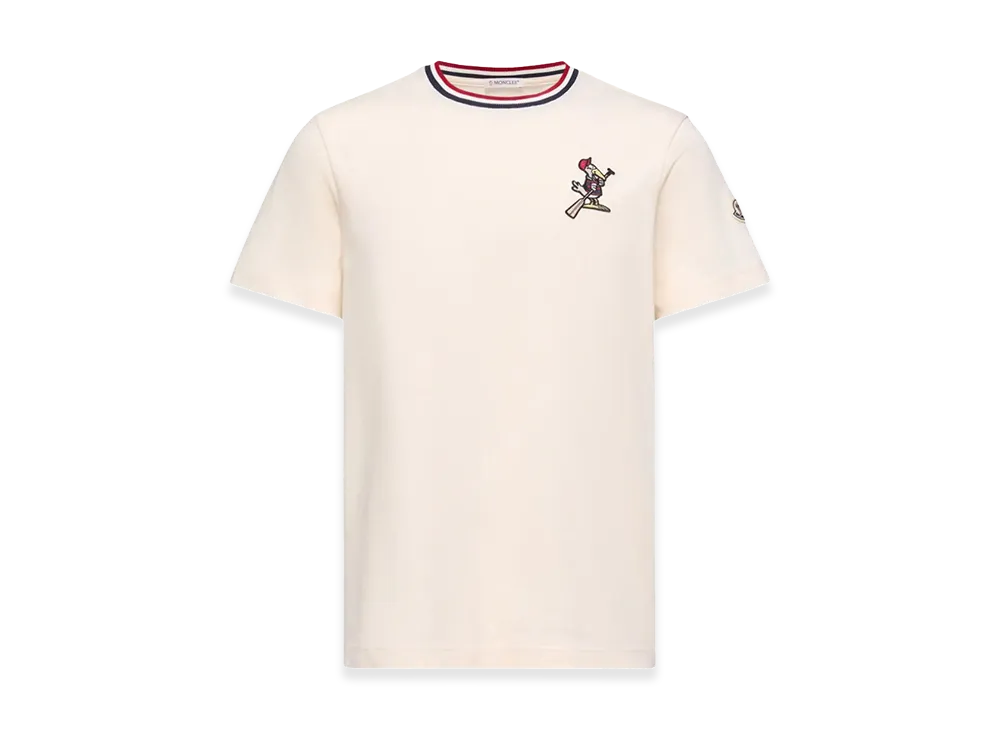 MONCLER T-Shirt "Avorio"
