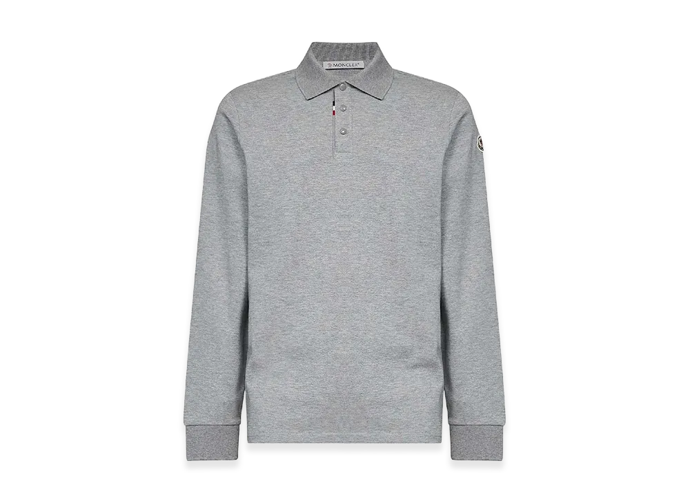 MONCLER Polo "Charcoal"