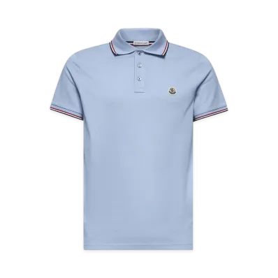 MONCLER Polos "Azzurro"