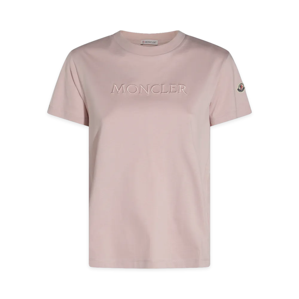 MONCLER Women's T-Shirts "Pink"