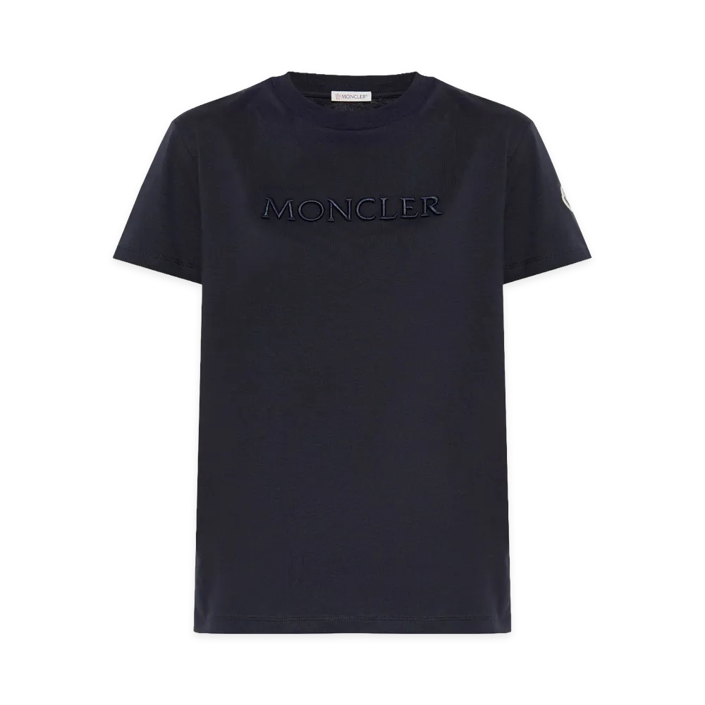 MONCLER Women's T-Shirts "Blue"