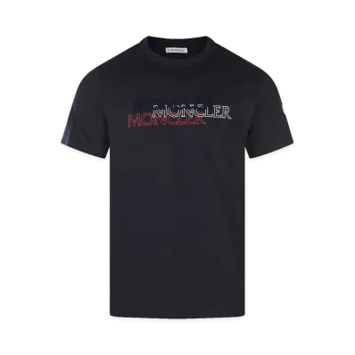 MONCLER T-Shirts "Light Blue"