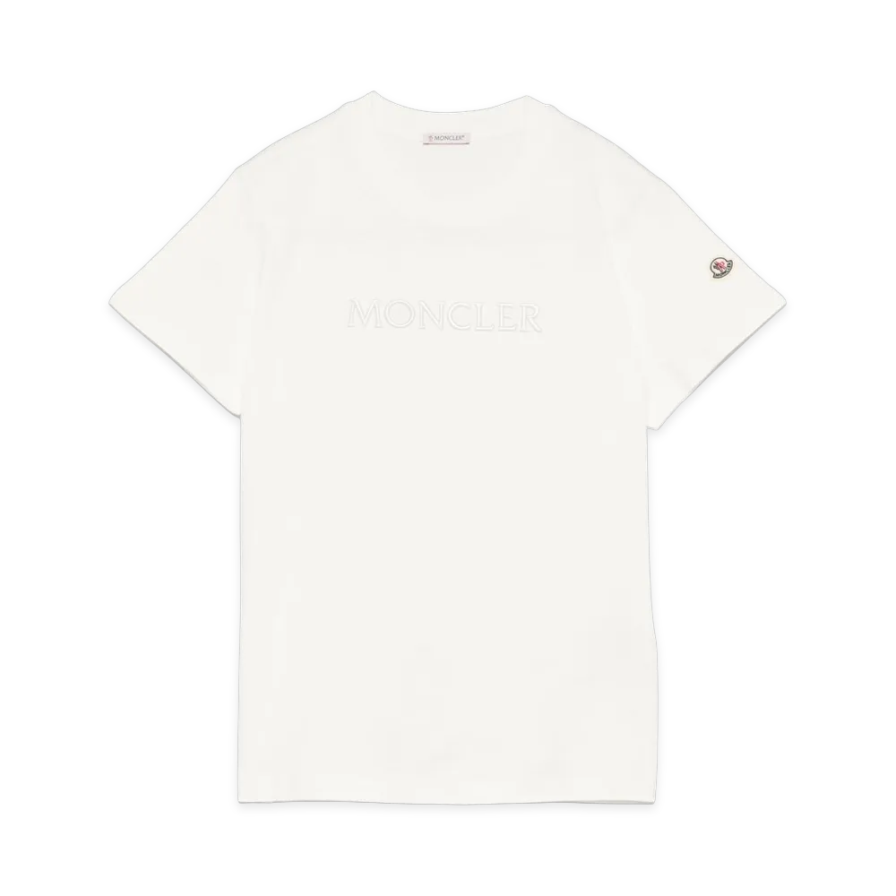 MONCLER Women's T-Shirts "White/Ivory"