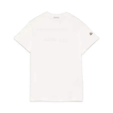 MONCLER Women's T-Shirts "White/Ivory"