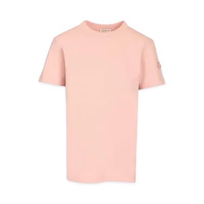 MONCLER Women's Cotton T-Shirt "Pink"