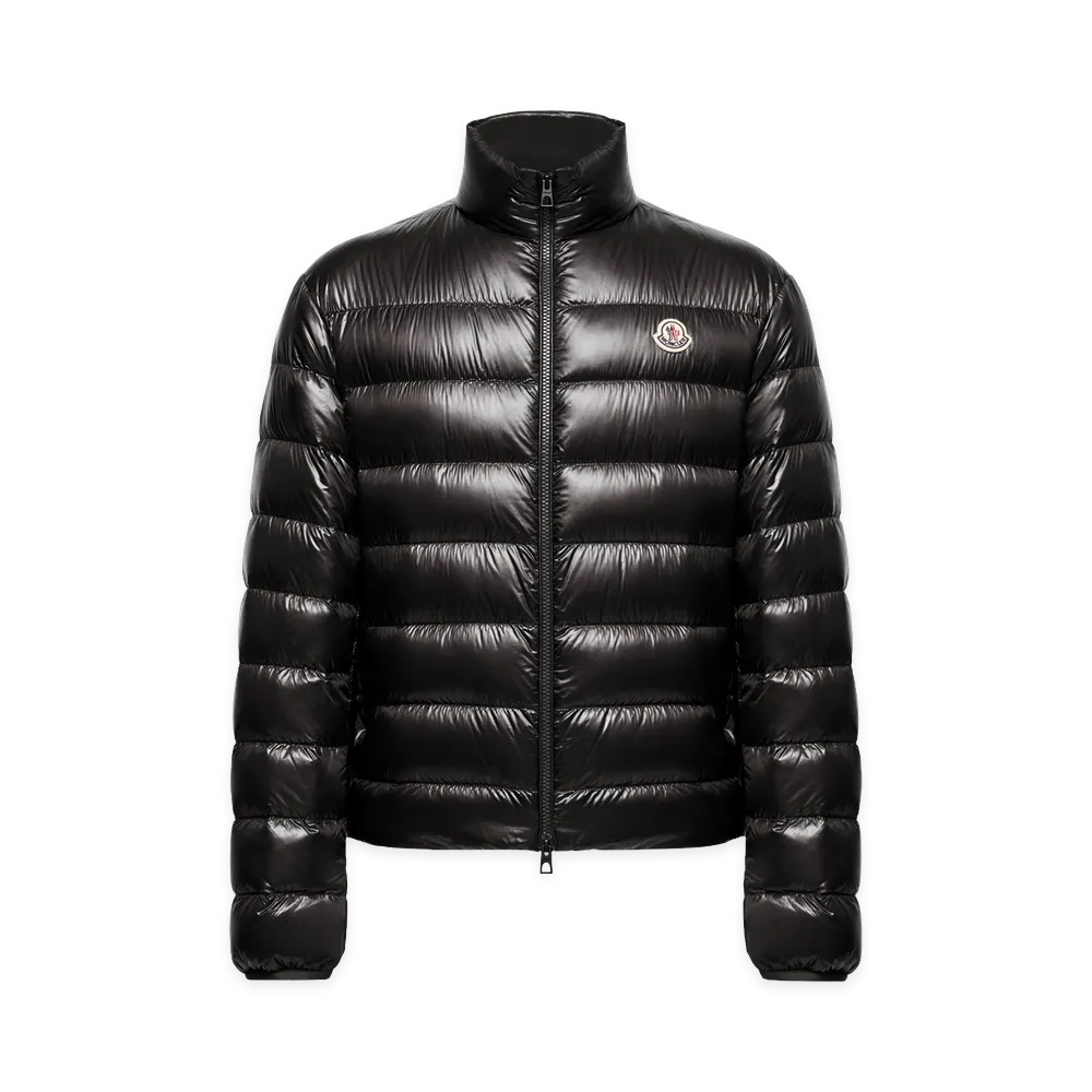 MONCLER Piumino Corto Sergesta Ripiegabile "Black"