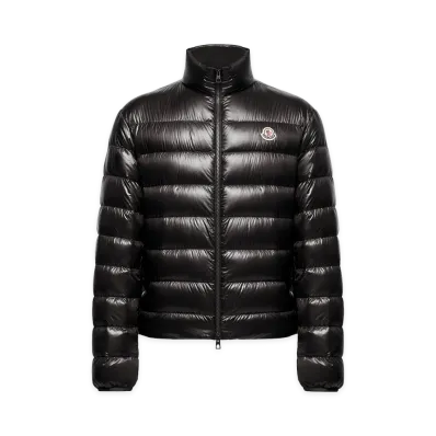 MONCLER Piumino Corto Sergesta Ripiegabile "Black"