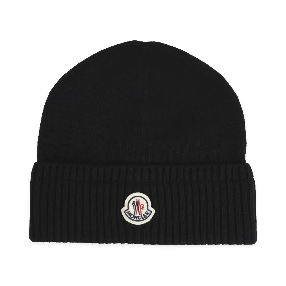 MONCLER Wool Beanie "Black"