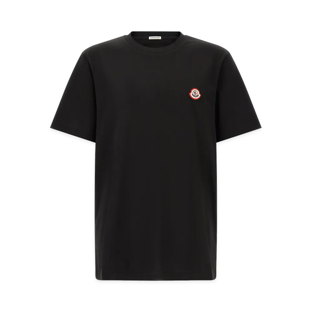 MONCLER Tricolor Logo T-Shirt "Black"