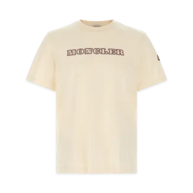 MONCLER Logo T-Shirt "Beige"