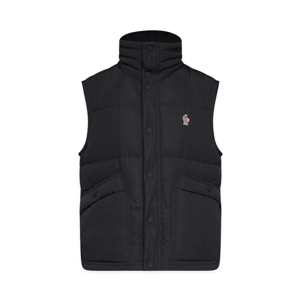 MONCLER GRENOBLE Gilet Imbottito Evans "Black"