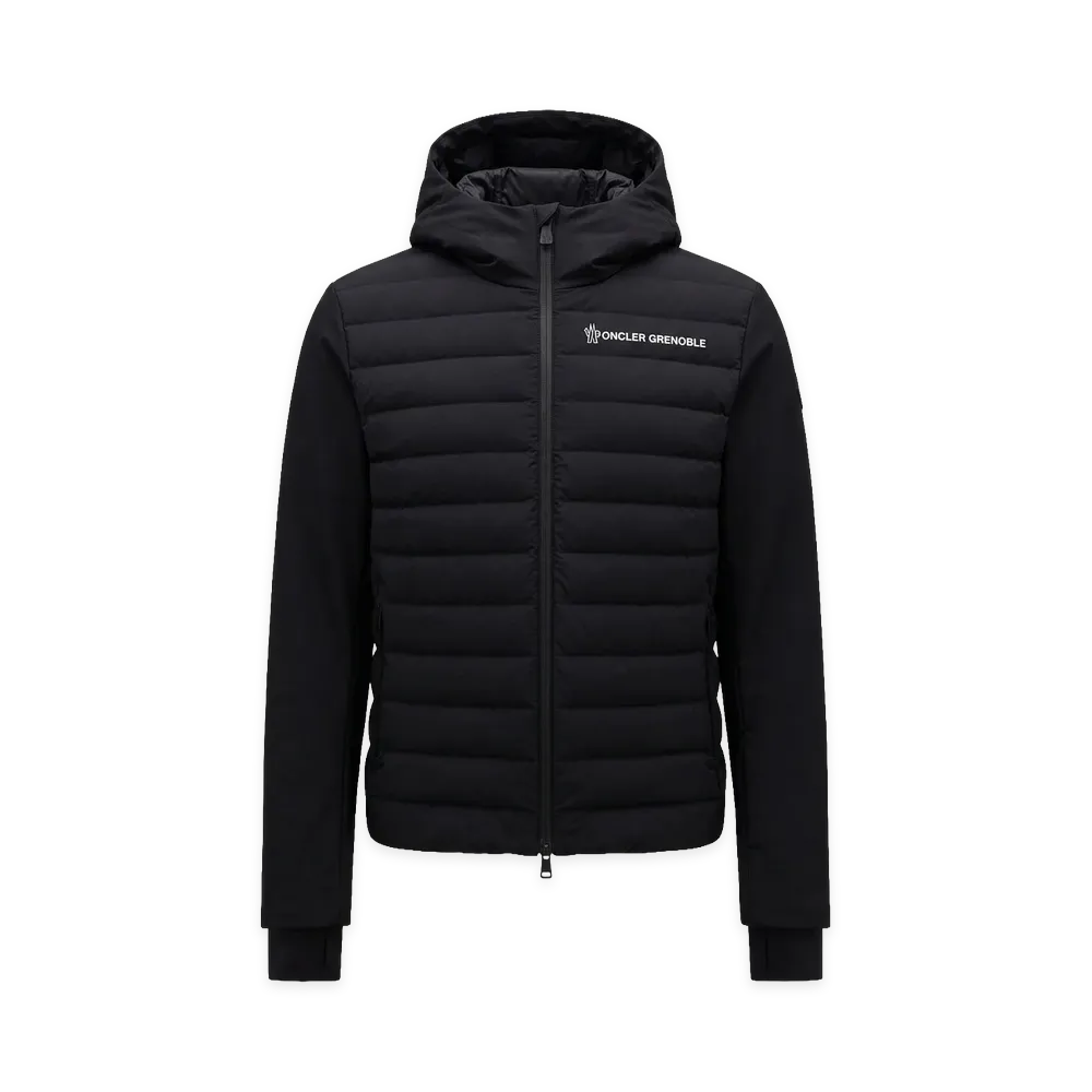 MONCLER Zip Up Cardigan Jacket "Black"