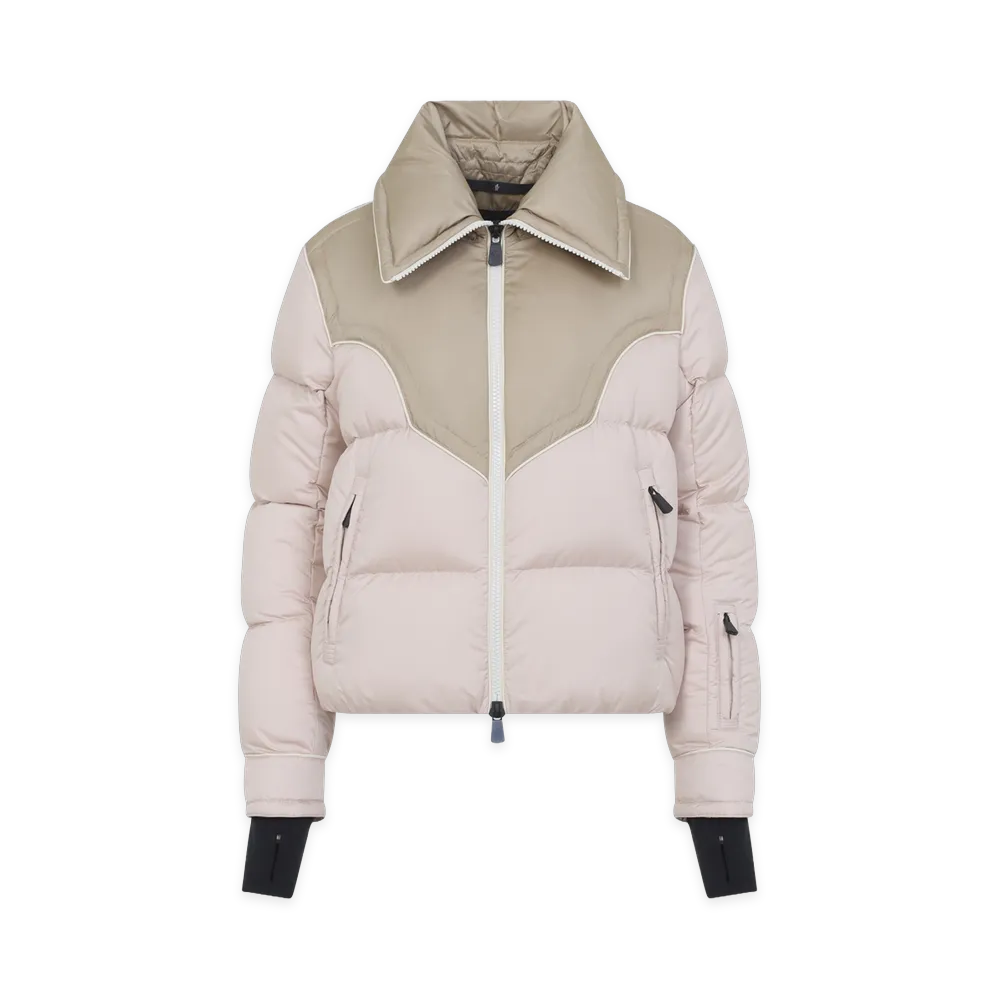 MONCLER Women's Blainville Bomber Jacket "Light Pink"