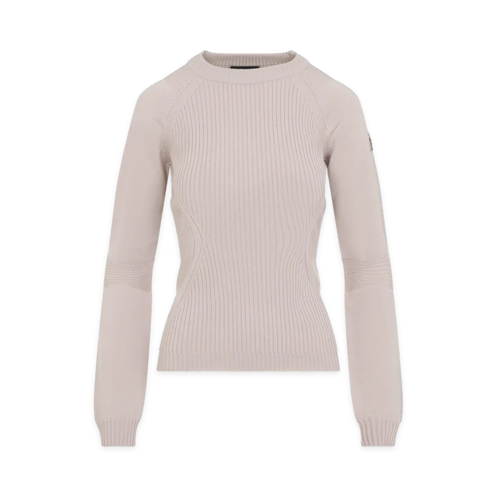 MONCLER Women's Crew Neck "Light Pink"