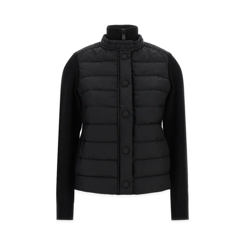 MONCLER Women's Padded Cardigan "Black"