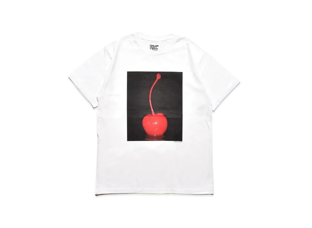 MINEDENIM Carlijn Jacobs x Stie-lo Cherry Tee "White"