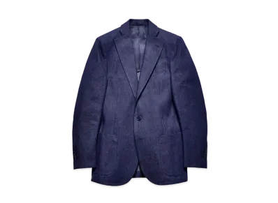 MINEDENIM Denim Notched Lapel Tailored JKT "Navy"