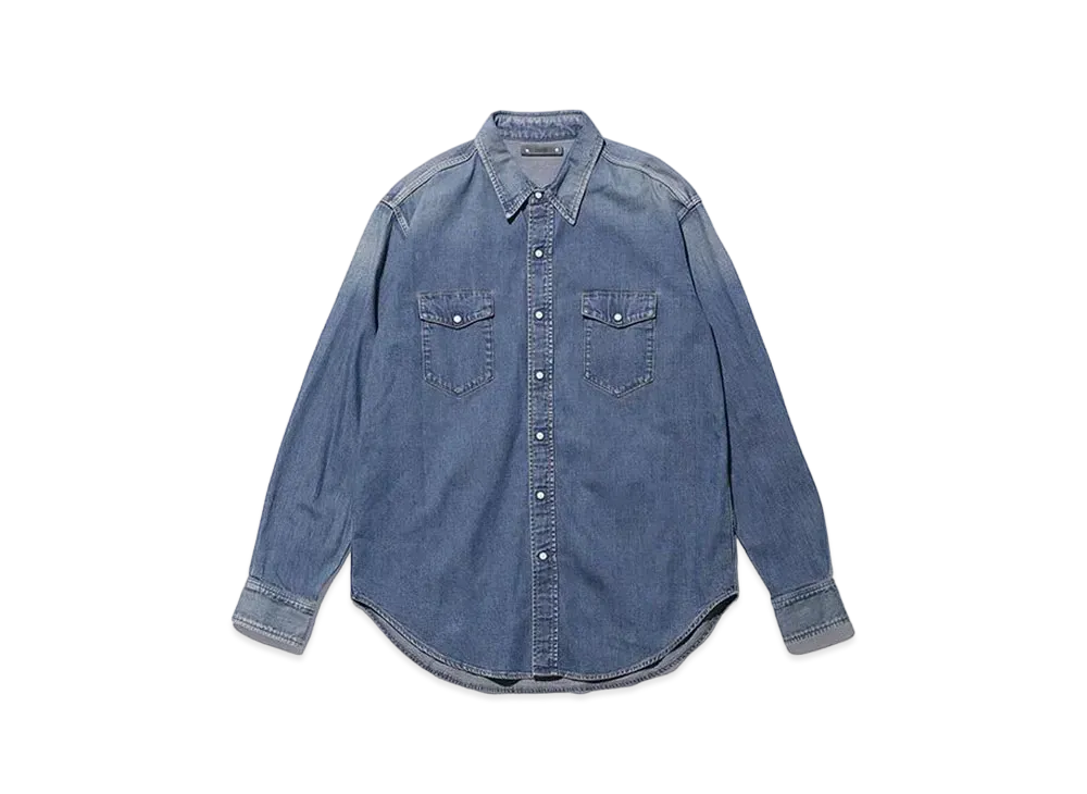 MINEDENIM 505 L.Western SH USD "Blue"
