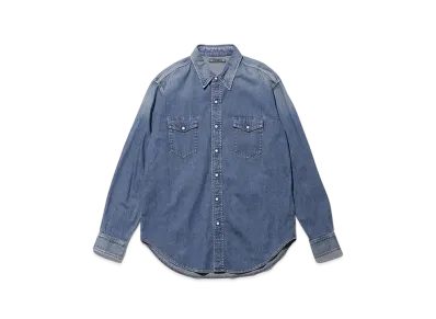 MINEDENIM 505 L.Western SH USD "Blue"