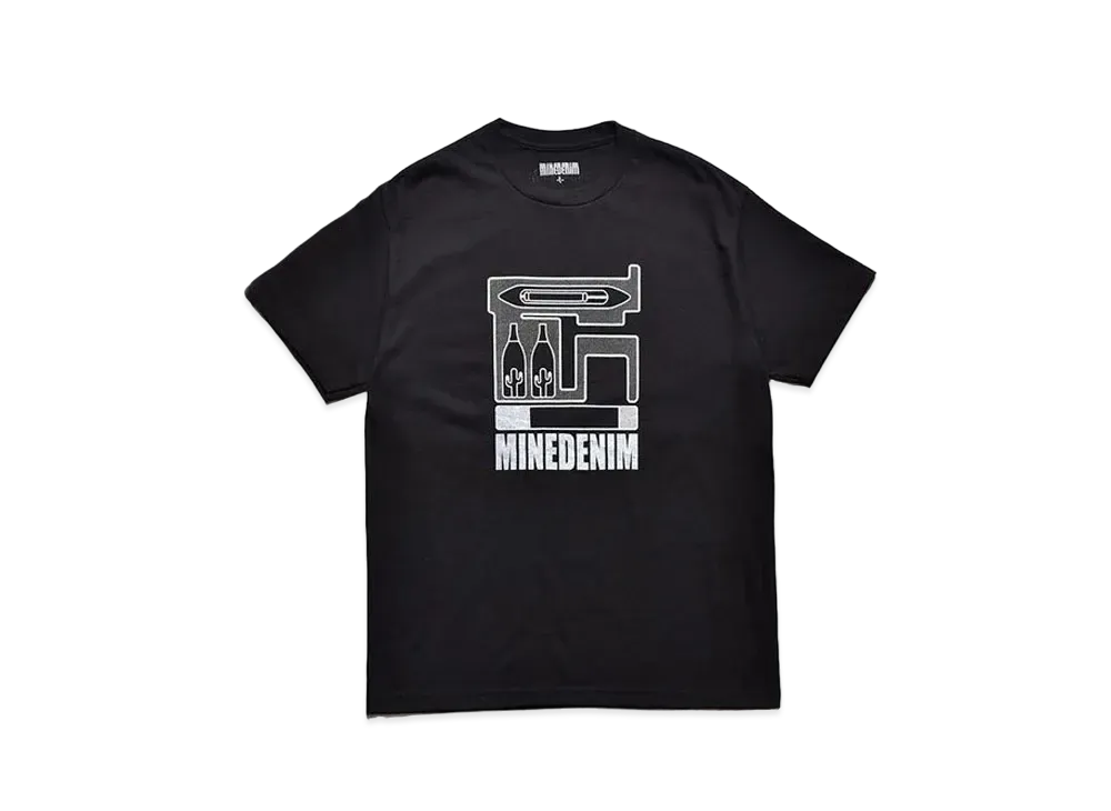 MINEDENIM x PAJA STUDIO Tobacco T-SH "Black"