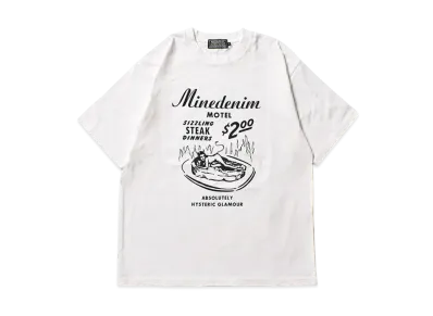 MINEDENIM x HYSTERIC GLAMOUR T-Shirt "White"
