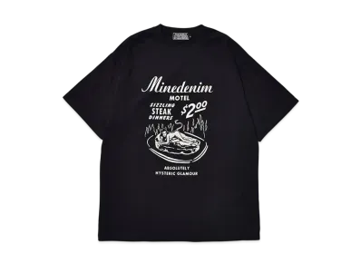 MINEDENIM x HYSTERIC GLAMOUR T-Shirt "Black"