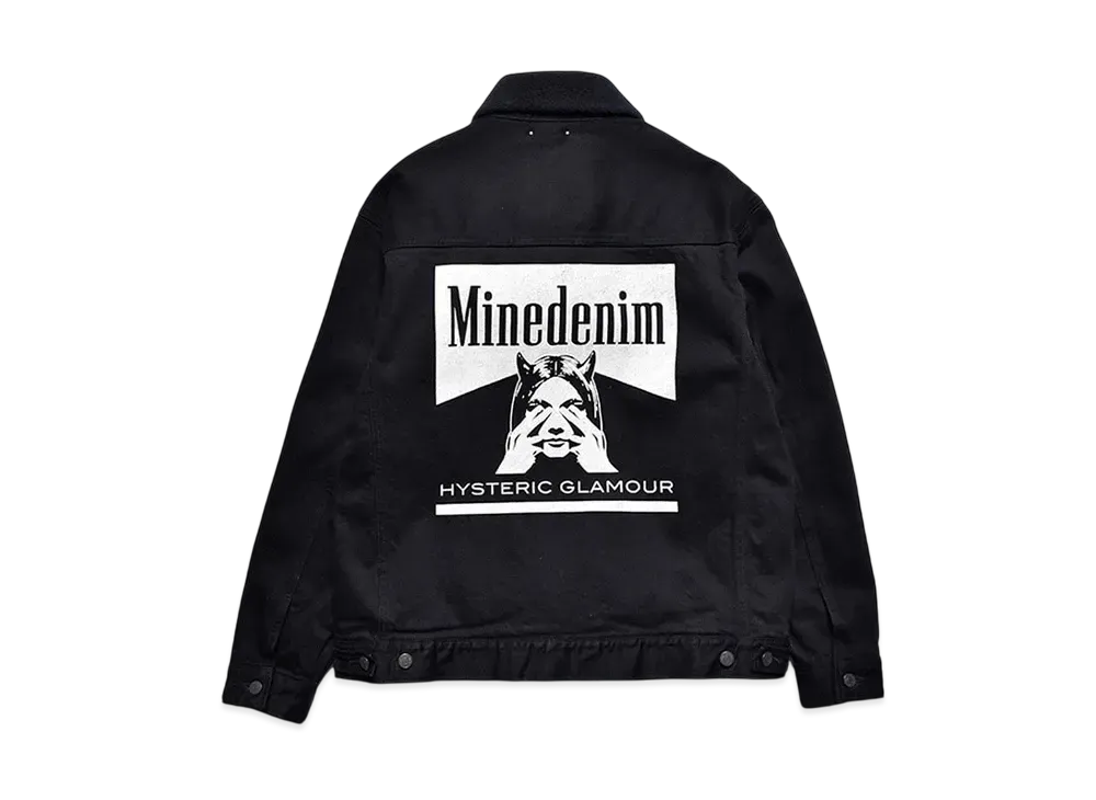 MINEDENIM x HYSTERIC GLAMOUR Denim Jacket "Black"