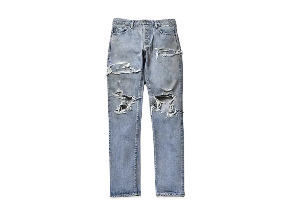 MINEDENIM x CDL Grunge Slim Straight 5pocket "Indigo"