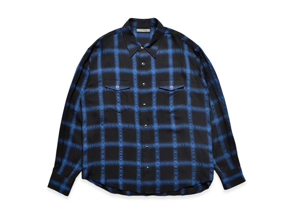 MINEDENIM R/W Neon Ombre Western SH "Blue"