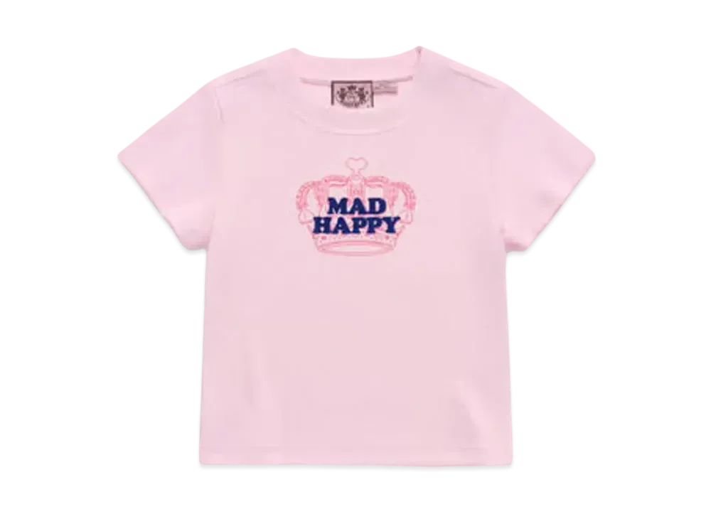 Madhappy x Juicy Couture Crown Baby Tee "Light Pink"